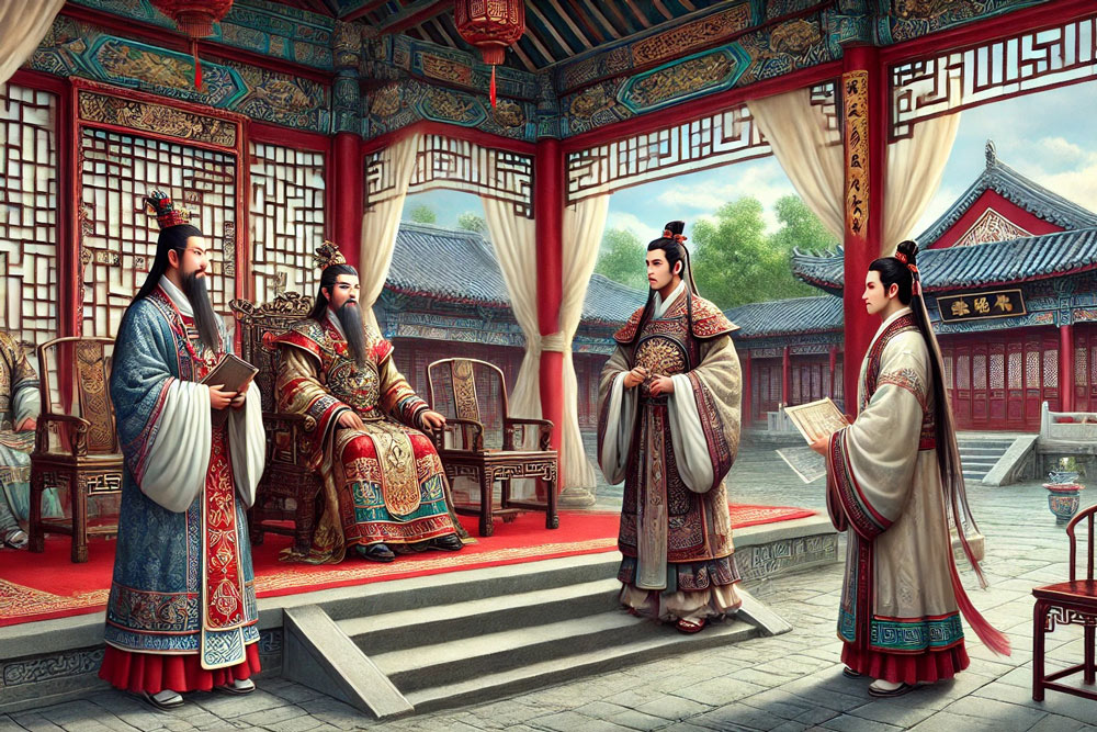 DALL·E-2024-12-23-16.03.31---An-artistic-representation-of-a-traditional-Chinese-noble-family-scene